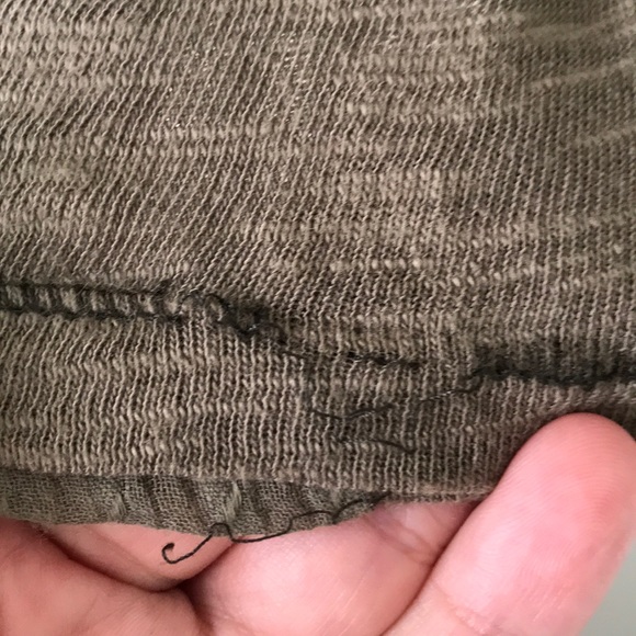 Free people army green and olive green cardigan - Picture 6 of 14